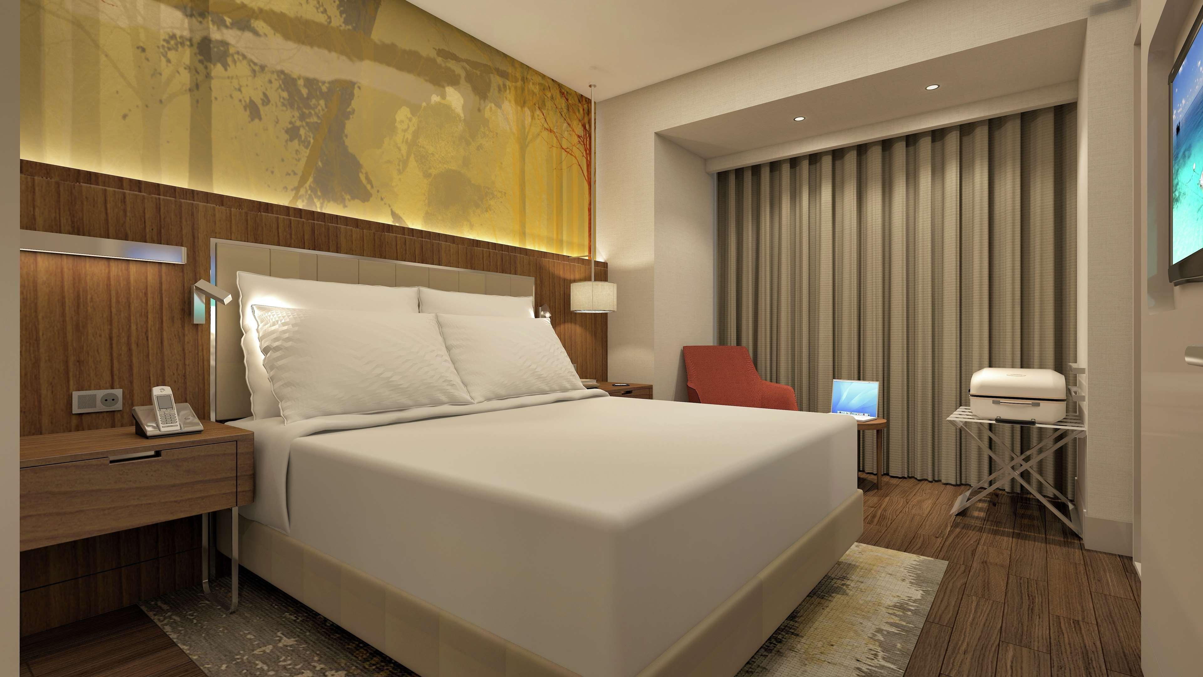 Doubletree By Hilton Skopje Exterior foto A room at the hotel