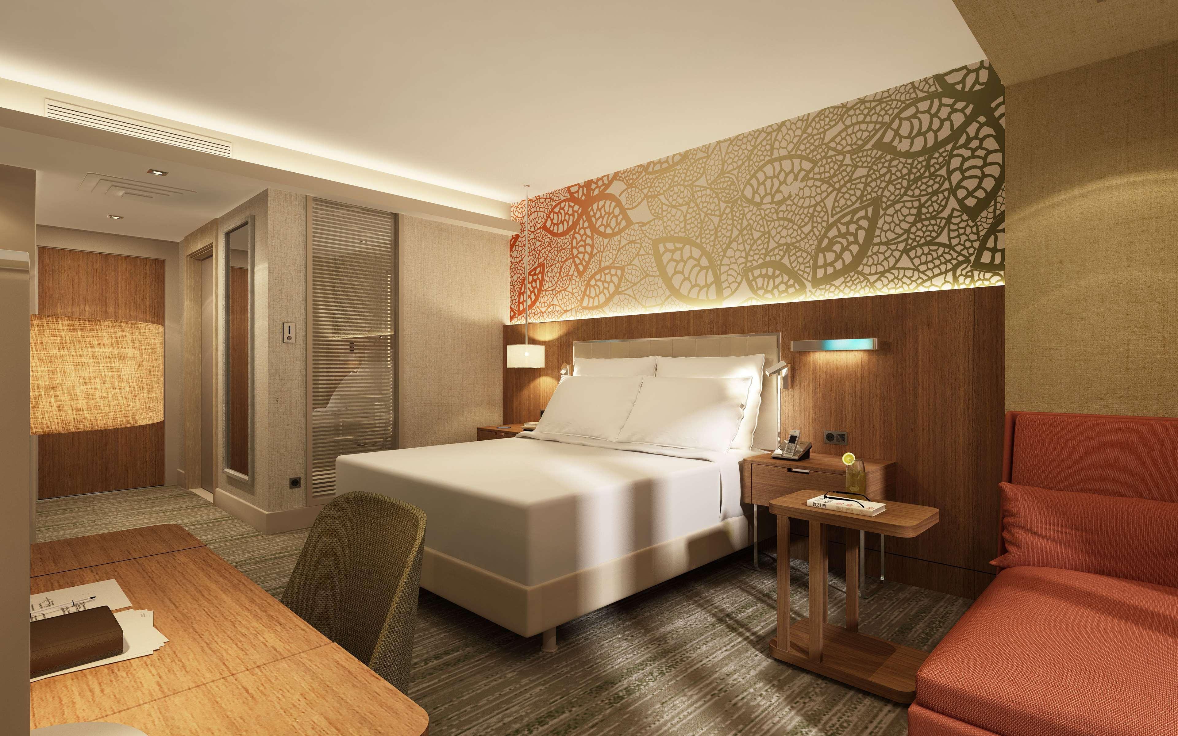 Doubletree By Hilton Skopje Exterior foto A room at the hotel